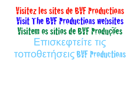 Visitez les sites de BVF Productions
Visit The BVF Productions websites
Visitem os sítios de BVF Produções
Επισκεφτείτε τις τοποθετήσεις BVF Productions

www.beachvolleyforever.com
www.beachvolley-news.com
www.beachhearts.blogspot.com
www.myspace.com/beachvolleyforever